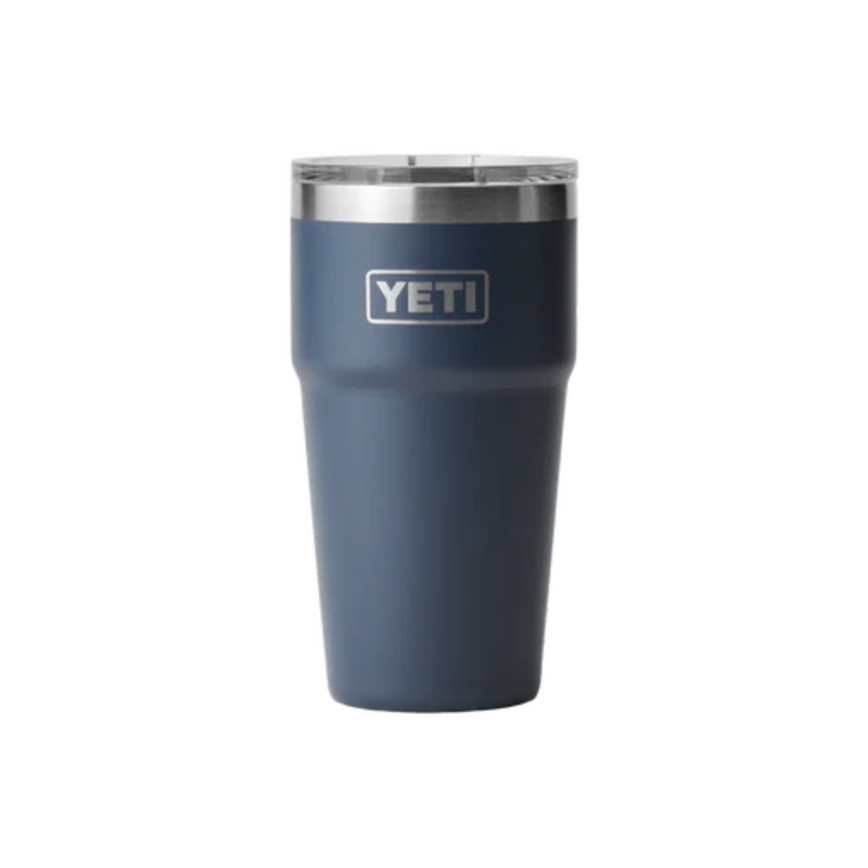 Load image into Gallery viewer, YETI RAMBLER 20oz 591ml STACKABLE CUP [CLR:NAVY]
