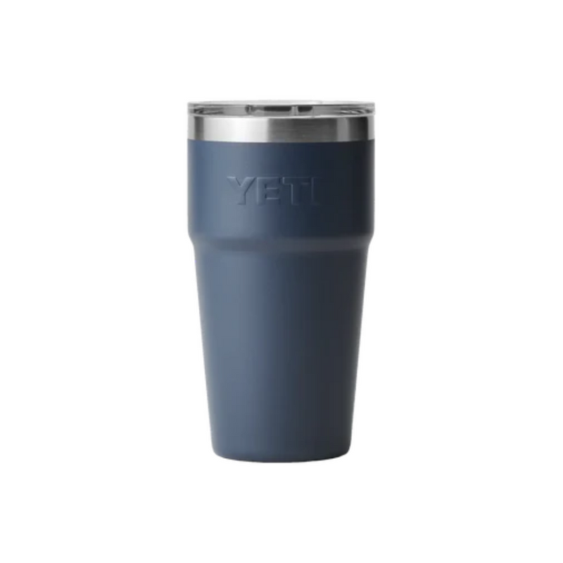 Load image into Gallery viewer, YETI RAMBLER 20oz 591ml STACKABLE CUP [CLR:NAVY]
