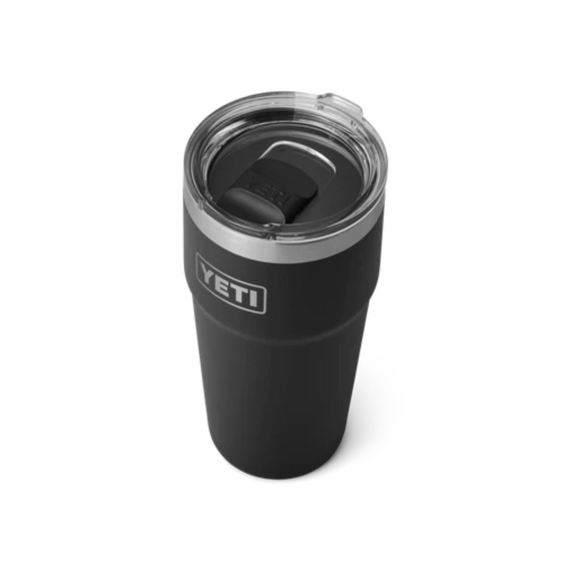 Load image into Gallery viewer, YETI RAMBLER 20oz 591ml STACKABLE CUP [CLR:BLACK]
