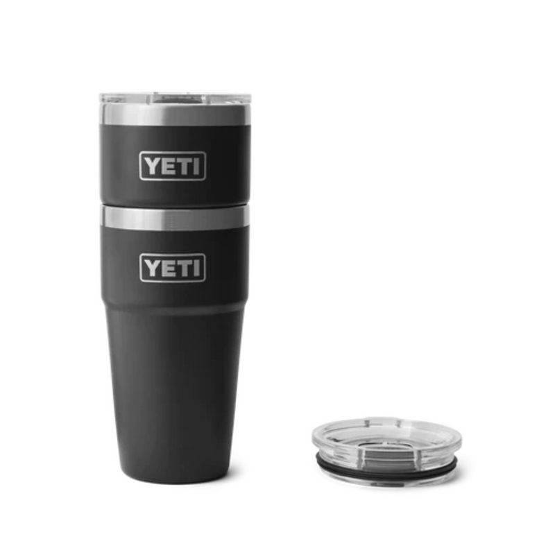 Load image into Gallery viewer, YETI RAMBLER 20oz 591ml STACKABLE CUP [CLR:BLACK]
