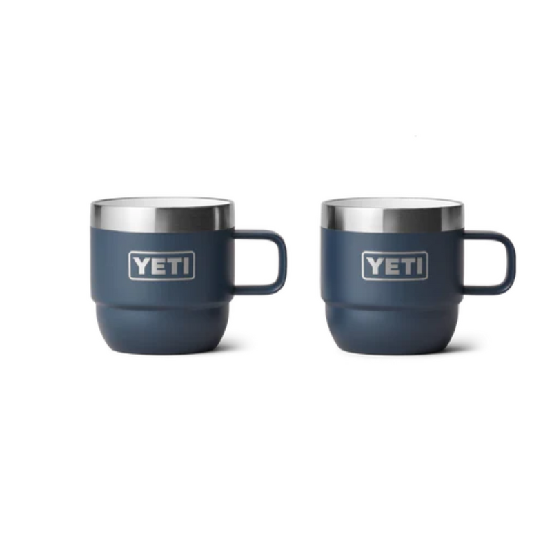 Load image into Gallery viewer, YETI RAMBLER 6oz 177ML ESPRESSO STACKABLE MUG 2 PK [CLR:NAVY]
