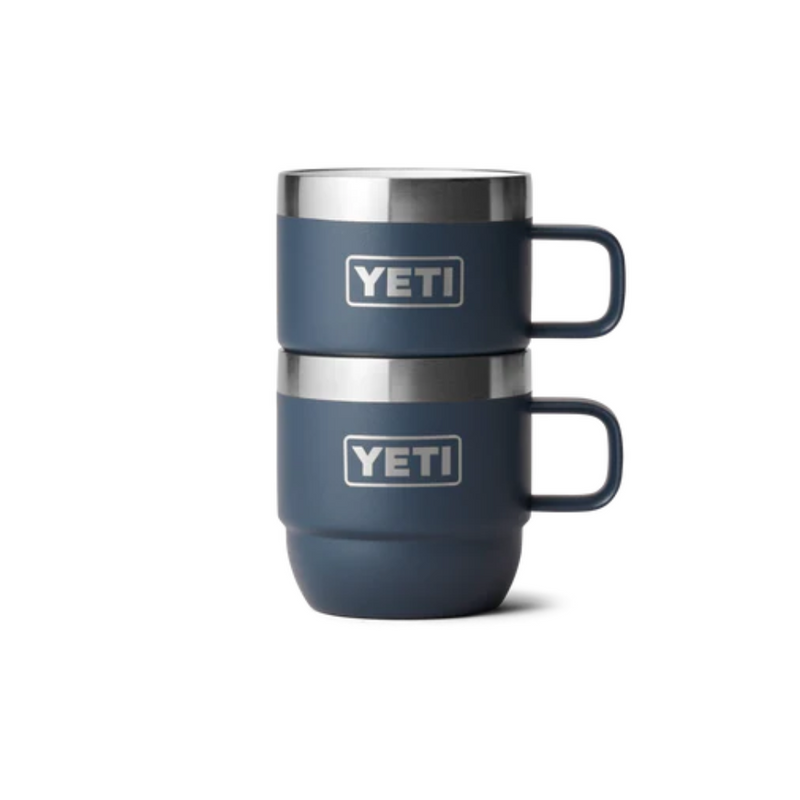 Load image into Gallery viewer, YETI RAMBLER 6oz 177ML ESPRESSO STACKABLE MUG 2 PK [CLR:NAVY]

