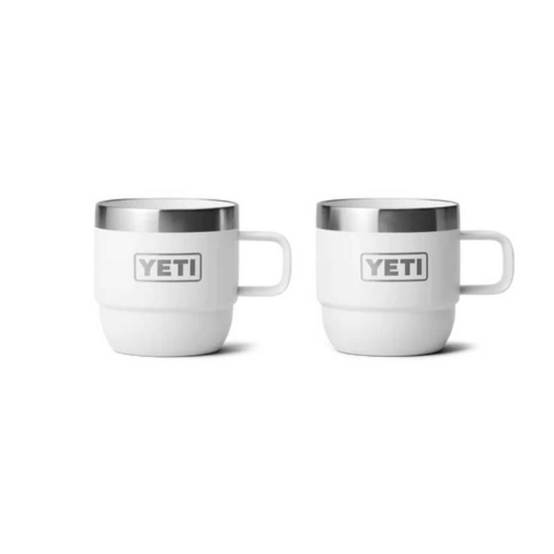 Load image into Gallery viewer, YETI RAMBLER 6oz 177ML ESPRESSO STACKABLE MUG 2 PK [CLR:WHITE]
