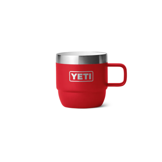 YETI RAMBLER 6oz 177ML ESPRESSO STACKABLE MUG 2 PK [CLR:RESCUE RED]