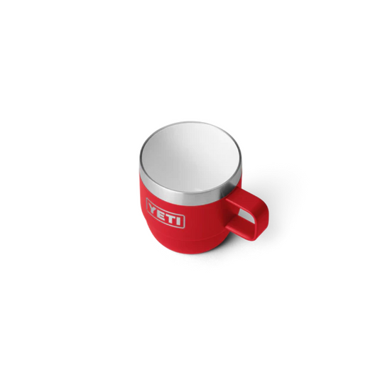 YETI RAMBLER 6oz 177ML ESPRESSO STACKABLE MUG 2 PK [CLR:RESCUE RED]