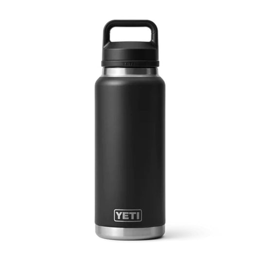 YETI RAMBLER BOTTLE 36oz 1065ML WITH CHUG CAP [CLR:BLACK]
