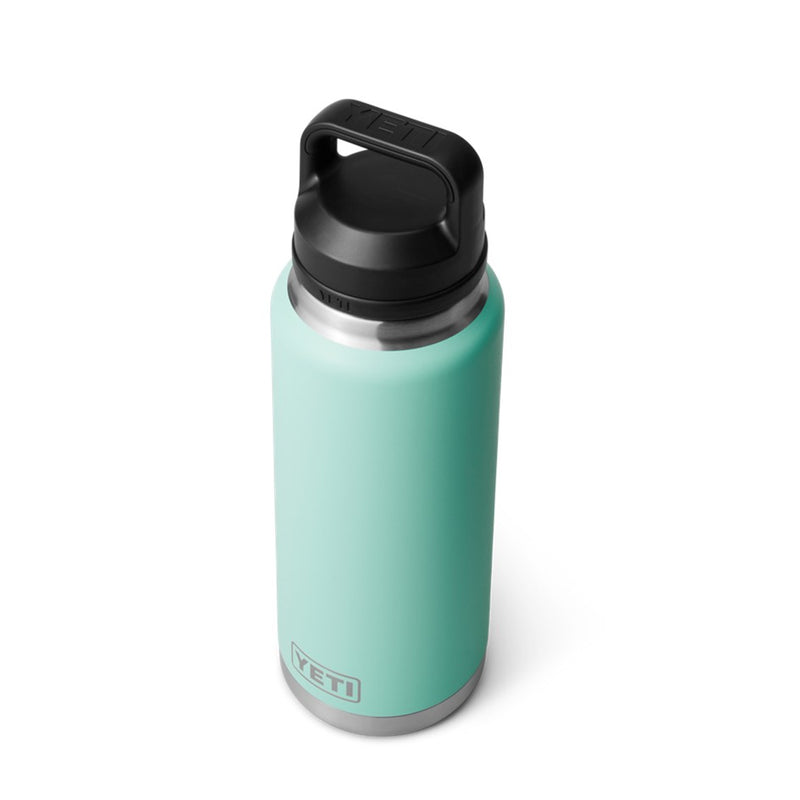 Load image into Gallery viewer, YETI RAMBLER BOTTLE 36oz 1065ML WITH CHUG CAP [CLR:SEAFOAM]
