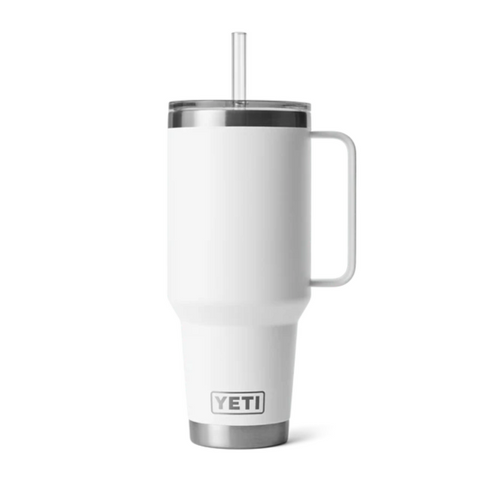 YETI RAMBLER 42oz 1.2L STRAW MUG [CLR:WHITE]