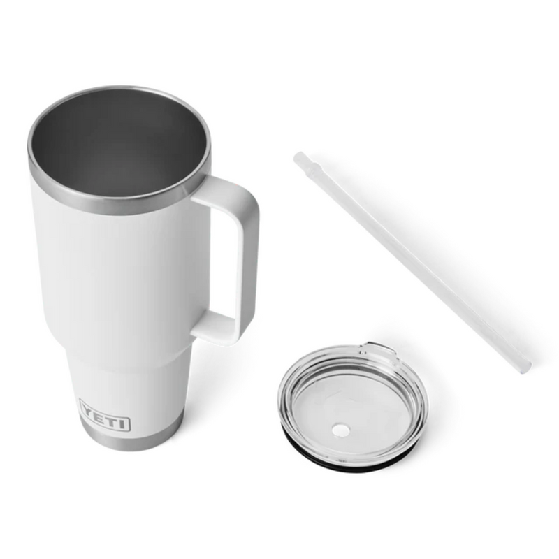 Load image into Gallery viewer, YETI RAMBLER 42oz 1.2L STRAW MUG [CLR:WHITE]
