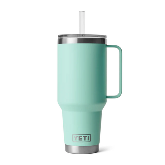 YETI RAMBLER 42oz 1.2L STRAW MUG [CLR:SEAFOAM]