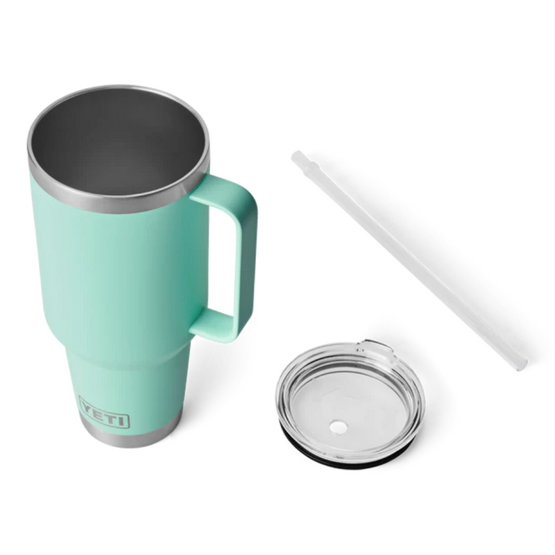 Load image into Gallery viewer, YETI RAMBLER 42oz 1.2L STRAW MUG [CLR:SEAFOAM]
