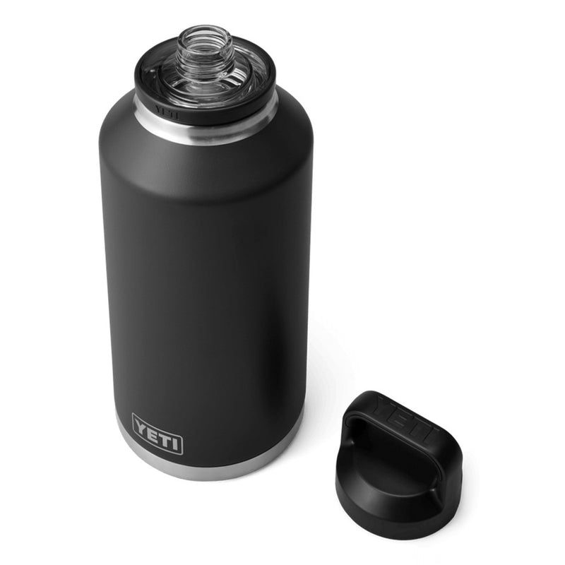 Load image into Gallery viewer, YETI RAMBLER BOTTLE 64oz 1.9L WITH CHUG CAP [CLR:BLACK]

