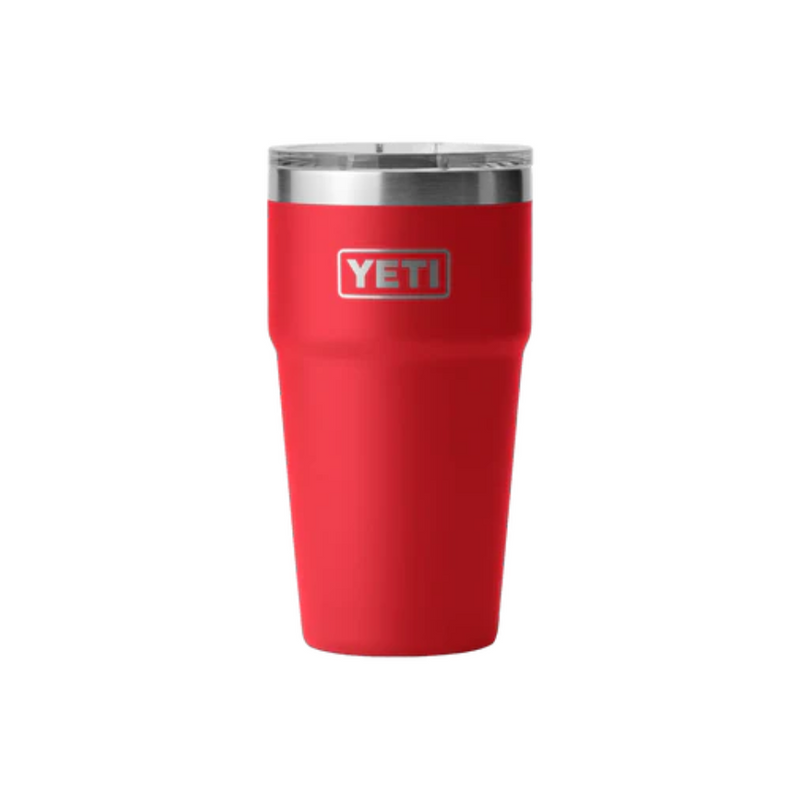 Load image into Gallery viewer, YETI RAMBLER 20oz 591ml STACKABLE CUP [CLR:RESCUE RED]
