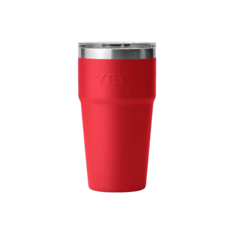 Load image into Gallery viewer, YETI RAMBLER 20oz 591ml STACKABLE CUP [CLR:RESCUE RED]
