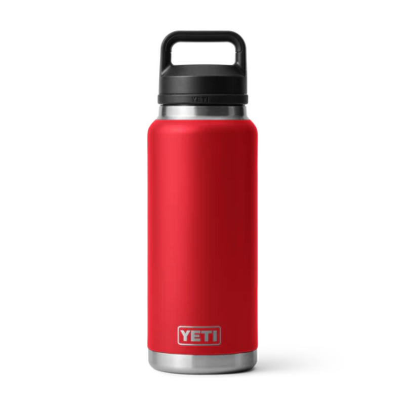 Load image into Gallery viewer, YETI RAMBLER BOTTLE 36oz 1065ML WITH CHUG CAP [CLR:RESCUE RED]
