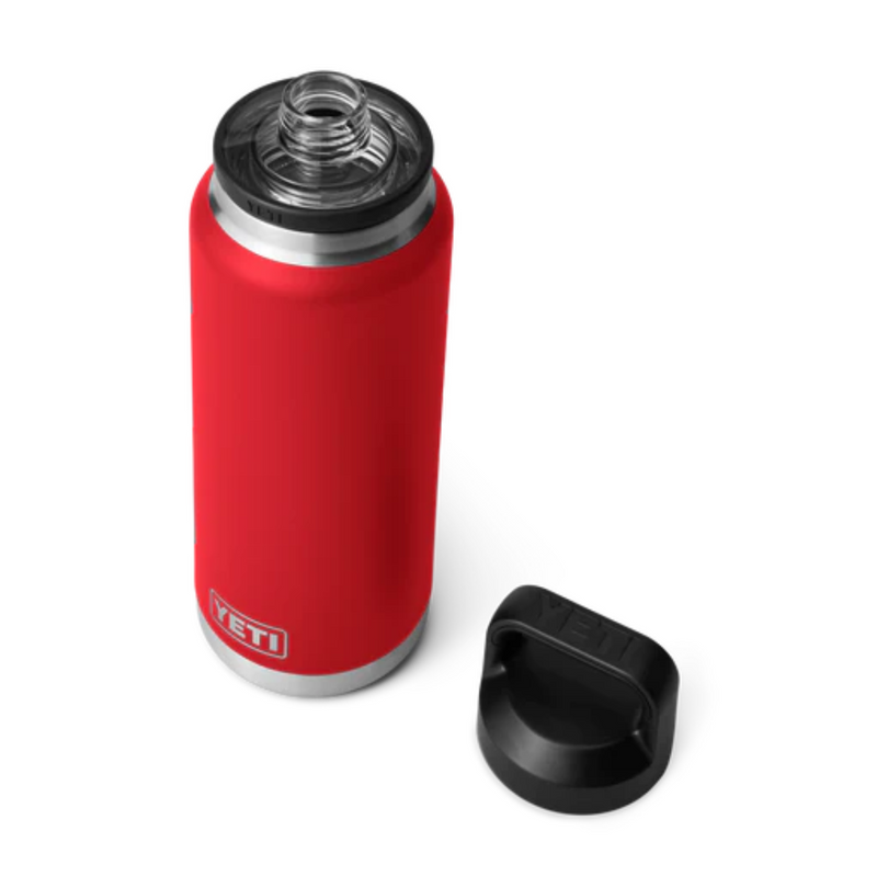 Load image into Gallery viewer, YETI RAMBLER BOTTLE 36oz 1065ML WITH CHUG CAP [CLR:RESCUE RED]
