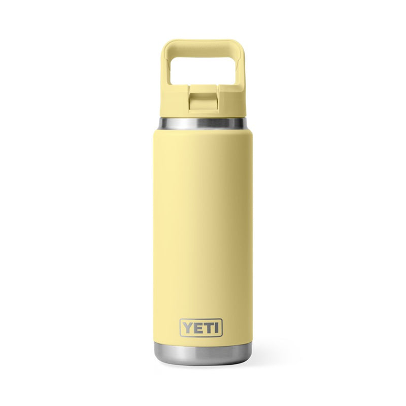 Load image into Gallery viewer, YETI RAMBLER BOTTLE 26oz 760ml WITH STRAW CAP [CLR:DAYBREAK YELLOW]
