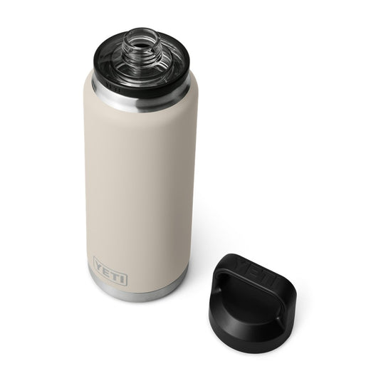 YETI RAMBLER BOTTLE 36oz 1065ML WITH CHUG CAP [CLR:CAPE TAUPE]