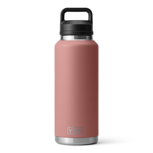 YETI RAMBLER BOTTLE 46oz 1.4L WITH CHUG CAP [CLR:SANDSTONE PINK]