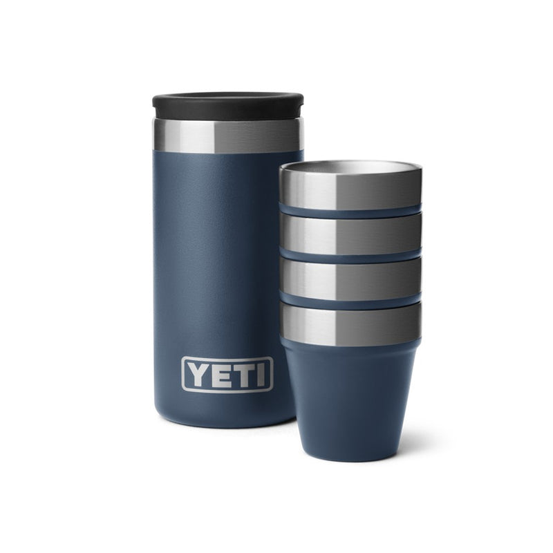 Load image into Gallery viewer, YETI SHOT GLASSES &amp; CASE [CLR:NAVY]
