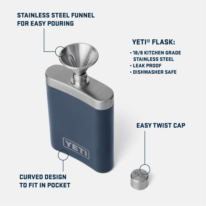 Load image into Gallery viewer, YETI FLASK [CLR:NAVY]
