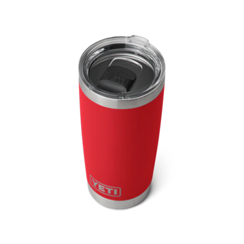 Load image into Gallery viewer, YETI RAMBLER 20oz 591ML TUMBLER WITH MAGSLIDER LID [CLR:RESCUE RED]
