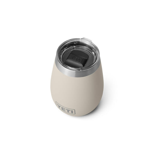 YETI RAMBLER 10oz 296ml WINE TUMBLER WITH MAGSLIDER LID [CLR:CAPE TAUPE]