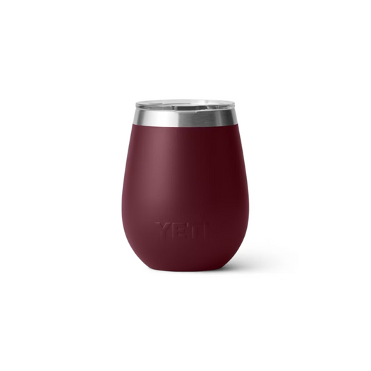 YETI RAMBLER 10oz 296ml WINE TUMBLER WITH MAGSLIDER LID [CLR:WINE VINE RED]