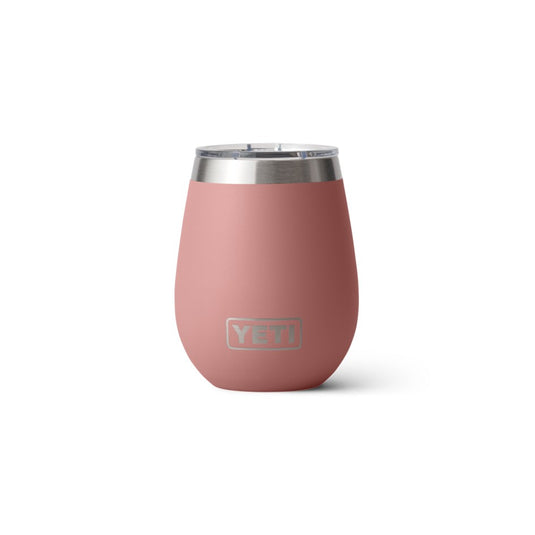 YETI RAMBLER 10oz 296ml WINE TUMBLER WITH MAGSLIDER LID [CLR:SANDSTONE PINK]