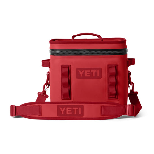 YETI HOPPER FLIP 12 SOFT COOLER [CLR:RESCUE RED]