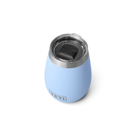 YETI RAMBLER 10oz 296ml WINE TUMBLER WITH MAGSLIDER LID [CLR:BIG SKY BLUE]