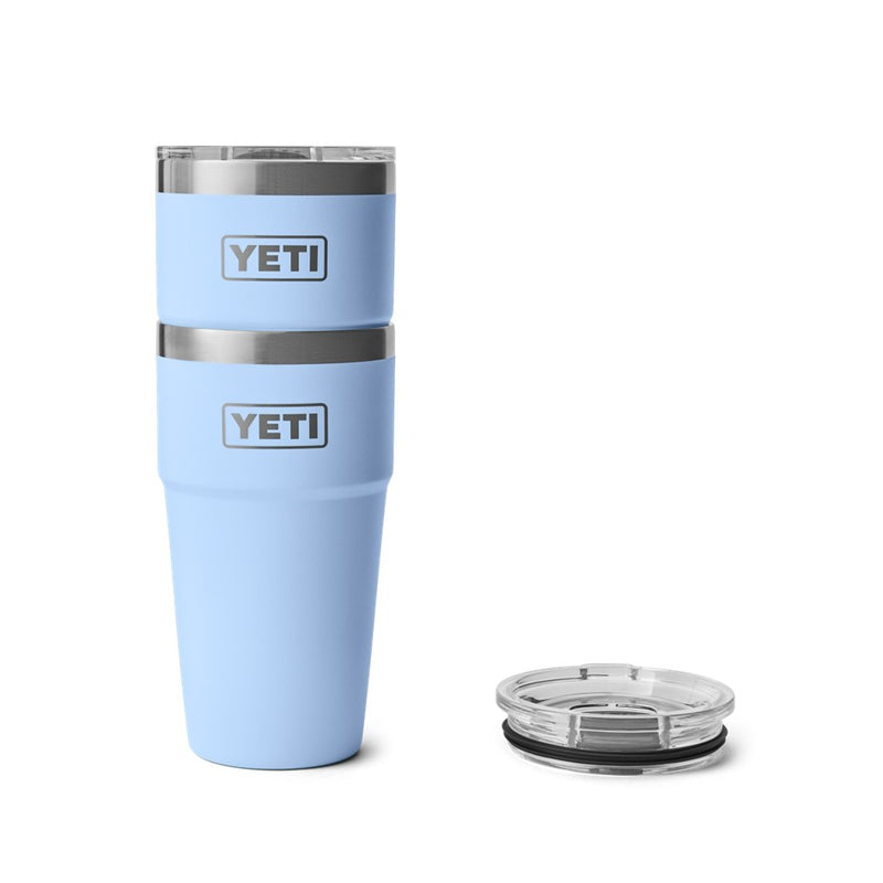 Load image into Gallery viewer, YETI RAMBLER 20oz 591ml STACKABLE CUP [CLR:BIG SKY BLUE]
