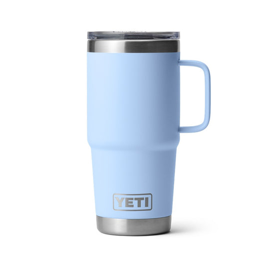 YETI RAMBLER R20oz 591ML TRAVEL MUG [CLR:BIG SKY BLUE]
