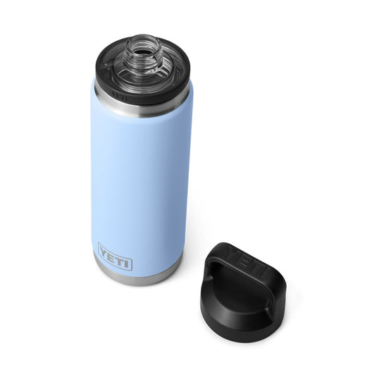 YETI RAMBLER BOTTLE 26oz 760ML WITH CHUG CAP [CLR:BIG SKY BLUE]