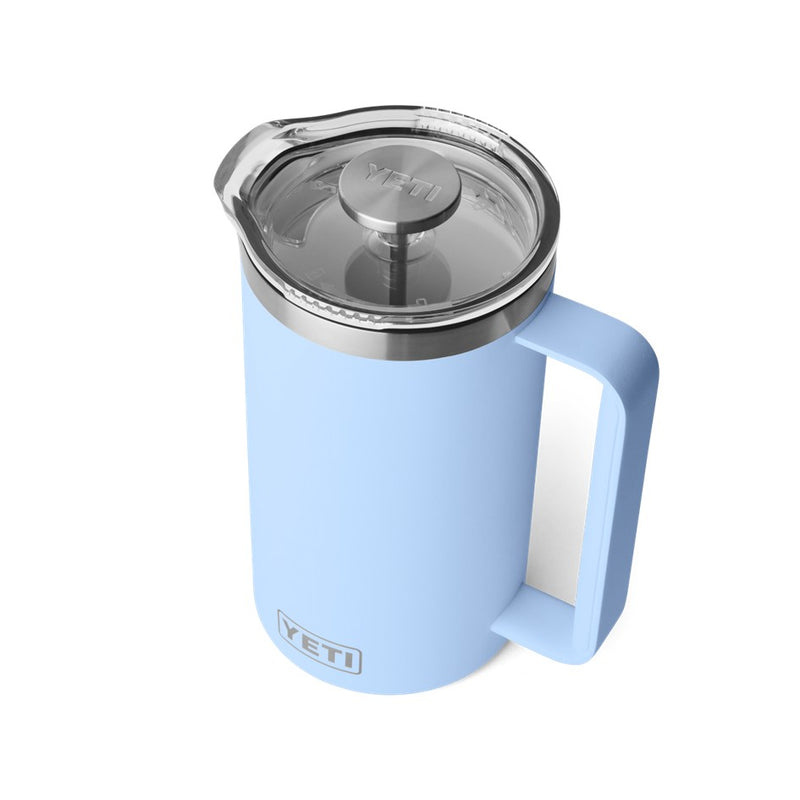 Load image into Gallery viewer, YETI RAMBLER 34oz FRENCH PRESS [CLR:BIG SKY BLUE]
