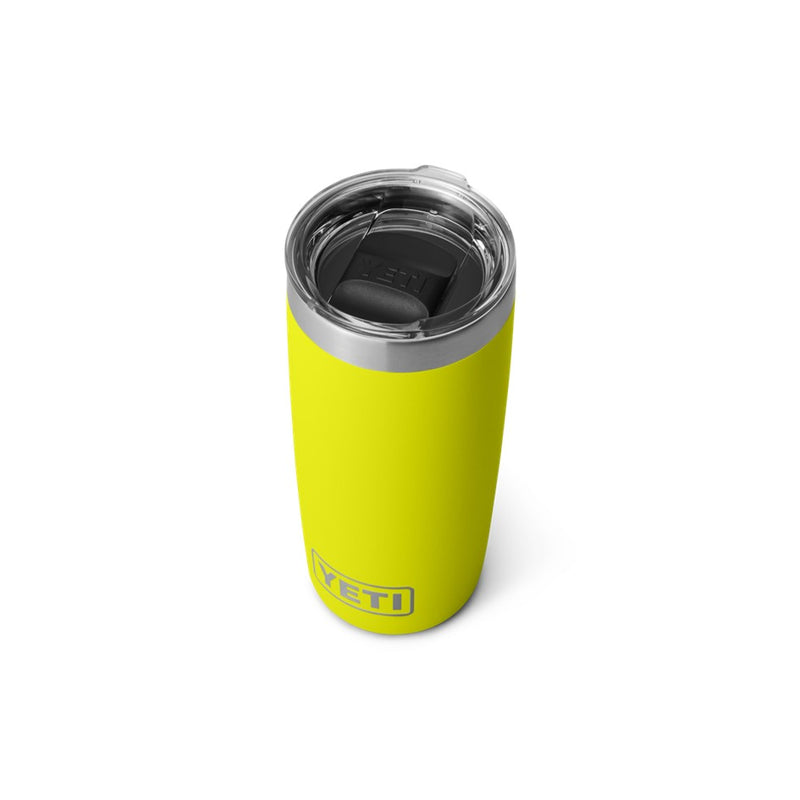 Load image into Gallery viewer, YETI RAMBLER R10oz 296ML TUMBLER WITH MAGSLIDER LID [CLR:FIREFLY YELLOW]
