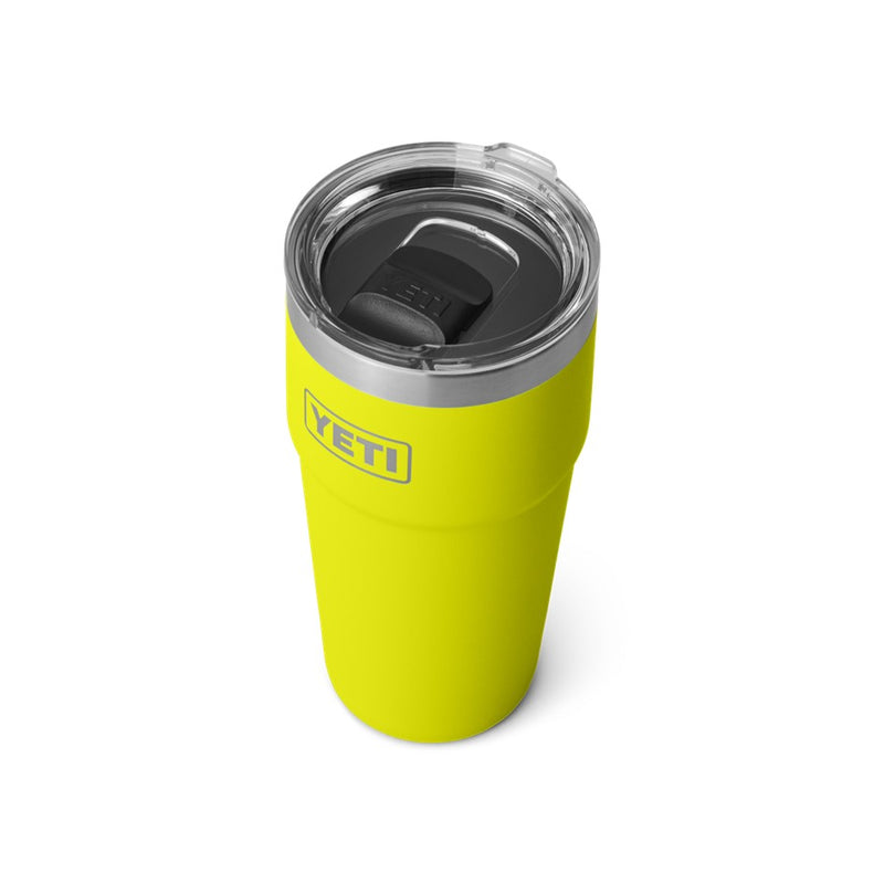 Load image into Gallery viewer, YETI RAMBLER 20oz 591ml STACKABLE CUP [CLR:FIREFLY YELLOW]
