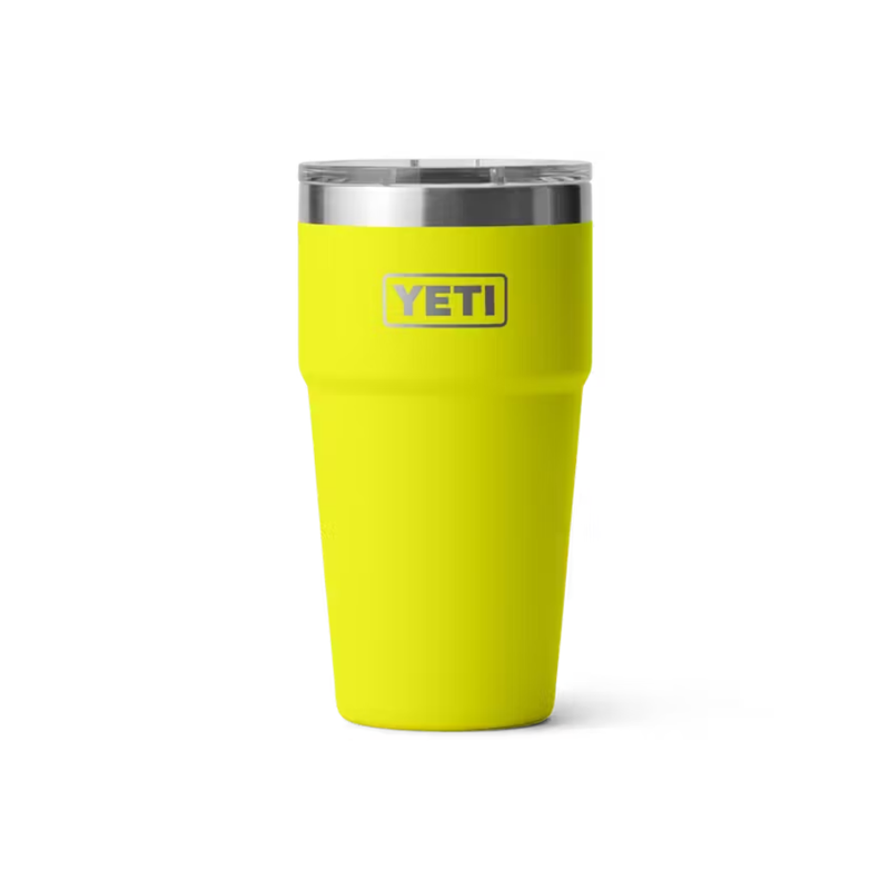 Load image into Gallery viewer, YETI RAMBLER 20oz 591ml STACKABLE CUP [CLR:FIREFLY YELLOW]
