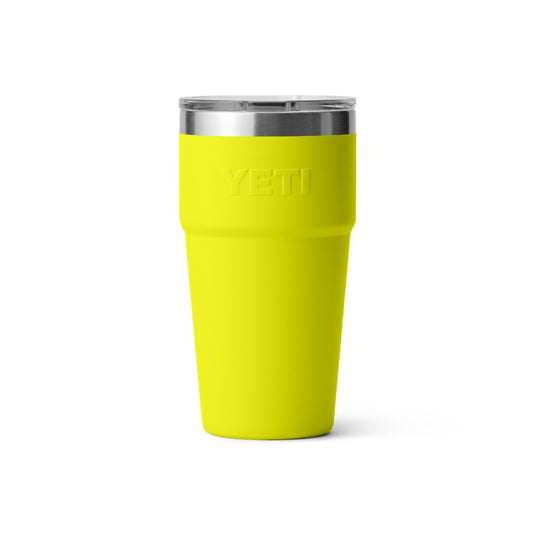 YETI RAMBLER 20oz 591ml STACKABLE CUP [CLR:FIREFLY YELLOW]