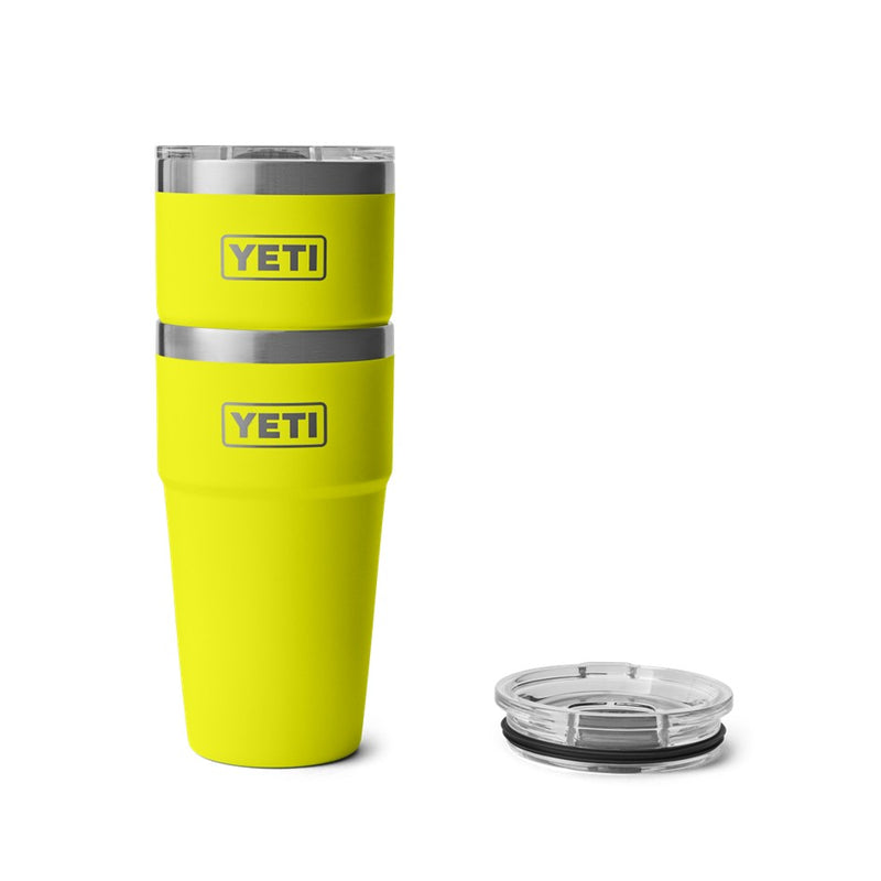 Load image into Gallery viewer, YETI RAMBLER 20oz 591ml STACKABLE CUP [CLR:FIREFLY YELLOW]
