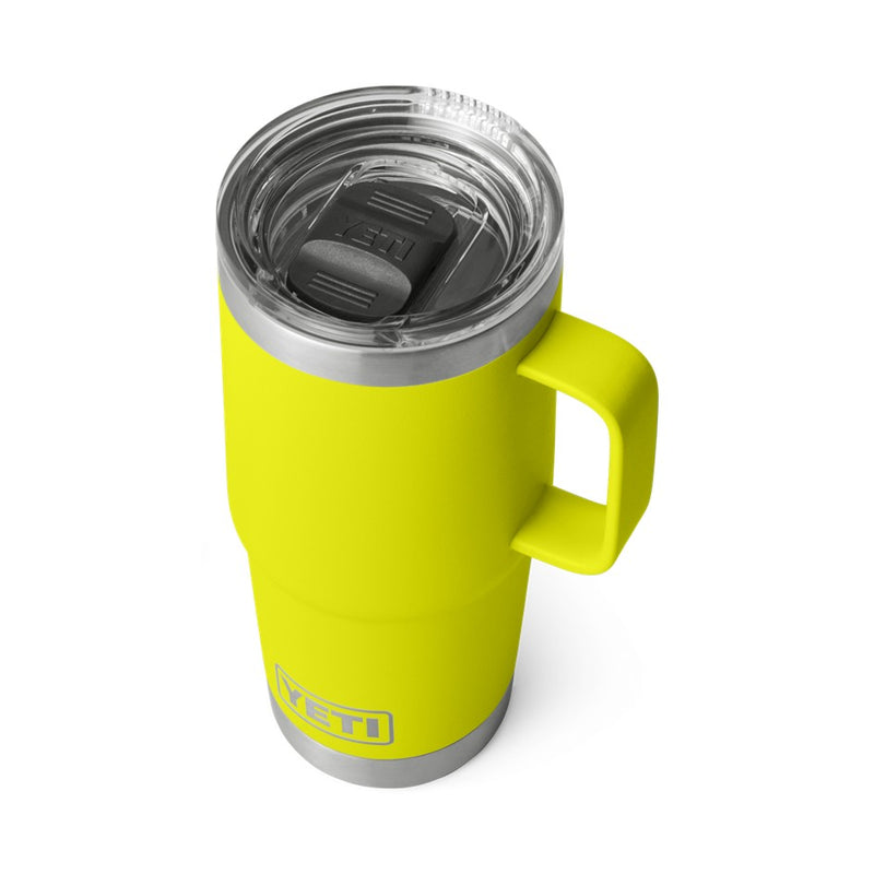Load image into Gallery viewer, YETI RAMBLER R20oz 591ML TRAVEL MUG [CLR:FIREFLY YELLOW]
