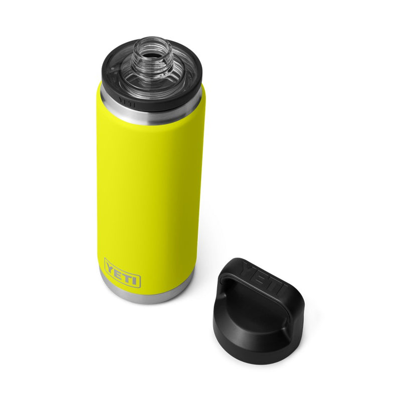 Load image into Gallery viewer, YETI RAMBLER BOTTLE 26oz 760ML WITH CHUG CAP [CLR:FIREFLY YELLOW]

