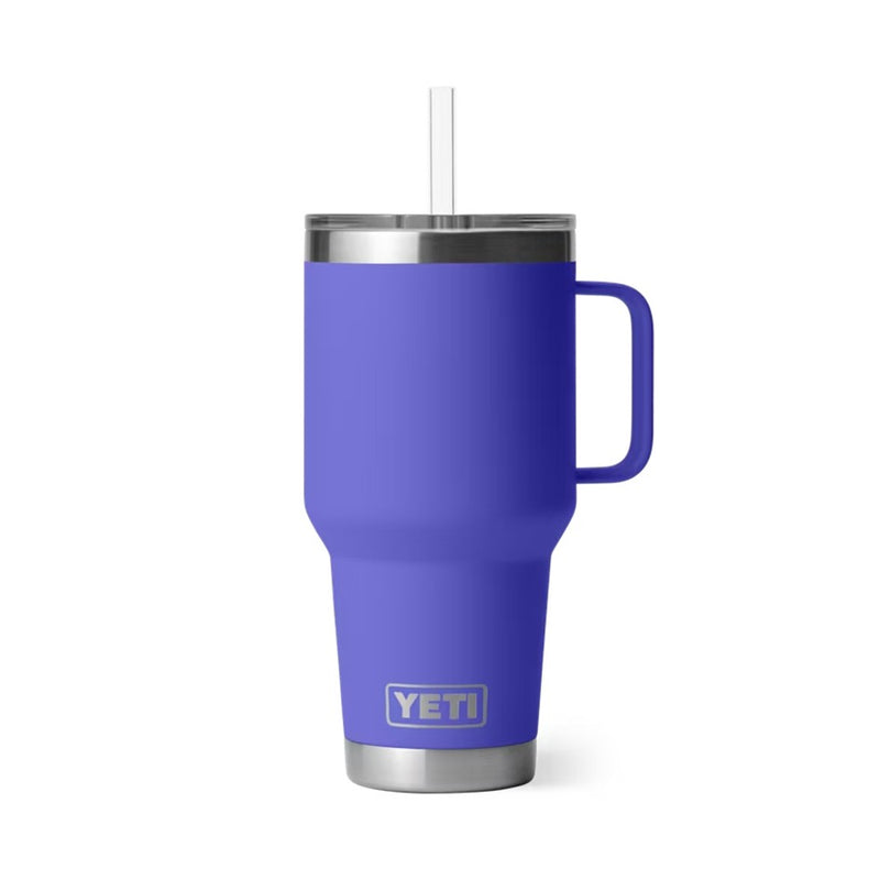 Load image into Gallery viewer, YETI RAMBLER 35oz 1035ML MUG WITH STRAW LID [CLR:ULTRAMARINE VIOLET]
