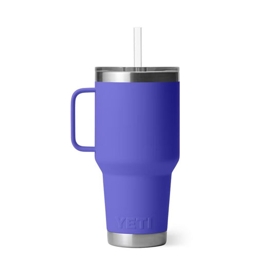 YETI RAMBLER 35oz 1035ML MUG WITH STRAW LID [CLR:ULTRAMARINE VIOLET]