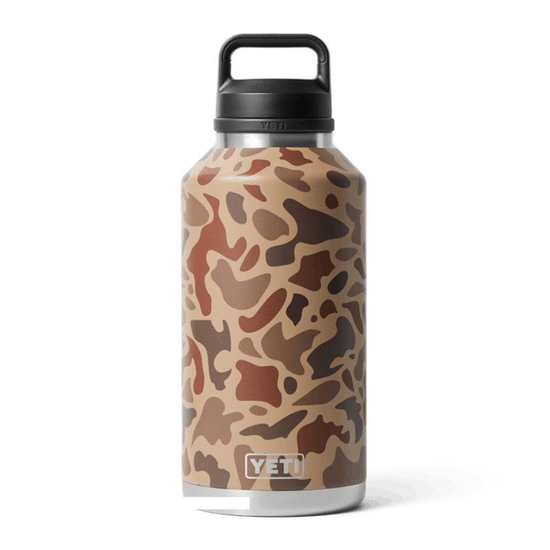 Load image into Gallery viewer, YETI RAMBLER BOTTLE 64oz 1.9L WITH CHUG CAP [CLR:WETLANDS CAMO]
