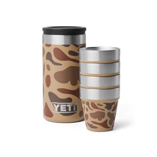YETI SHOT GLASSES & CASE [CLR:WETLANDS CAMO]