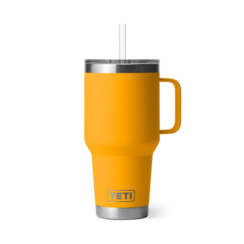 Load image into Gallery viewer, YETI RAMBLER 35oz 1035ML MUG WITH STRAW LID [CLR:BEEKEEPER]
