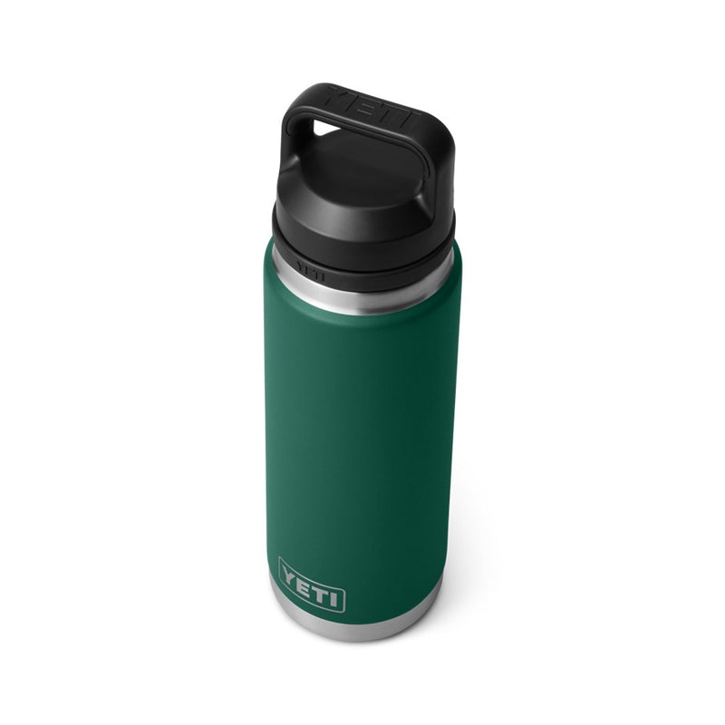 Load image into Gallery viewer, YETI RAMBLER BOTTLE 26oz 760ML WITH CHUG CAP [CLR:BLACK FOREST GREEN]
