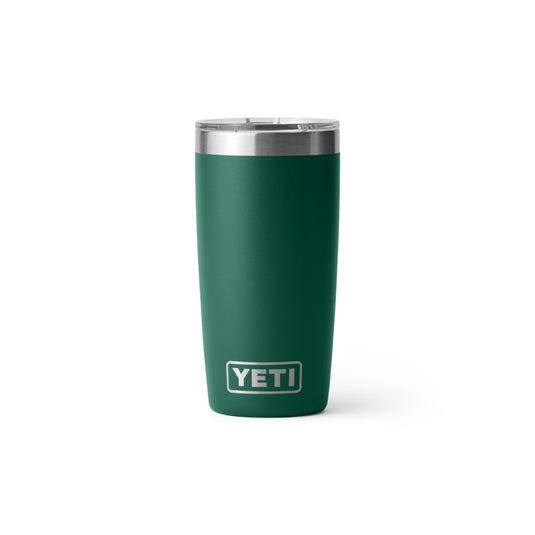 YETI RAMBLER R10oz 296ML TUMBLER WITH MAGSLIDER LID [CLR:BLACK FOREST GREEN]