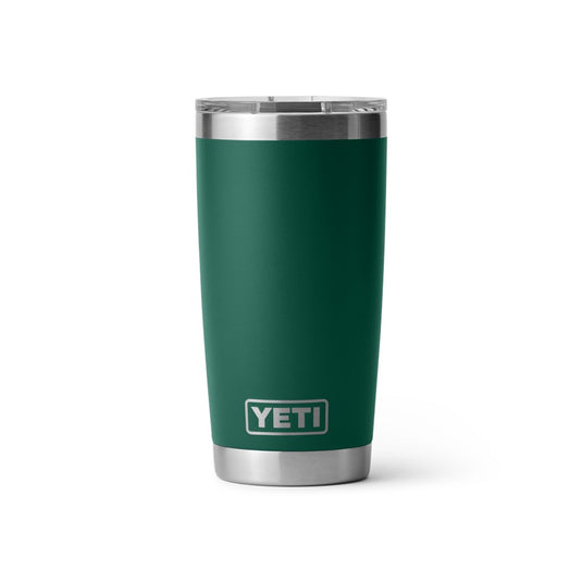 YETI RAMBLER 20oz 591ML TUMBLER WITH MAGSLIDER LID [CLR:BLACK FOREST GREEN]